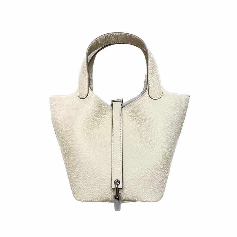 DEEPKEE 手工真皮 フォワード 高級感菜籃子女包 10082號