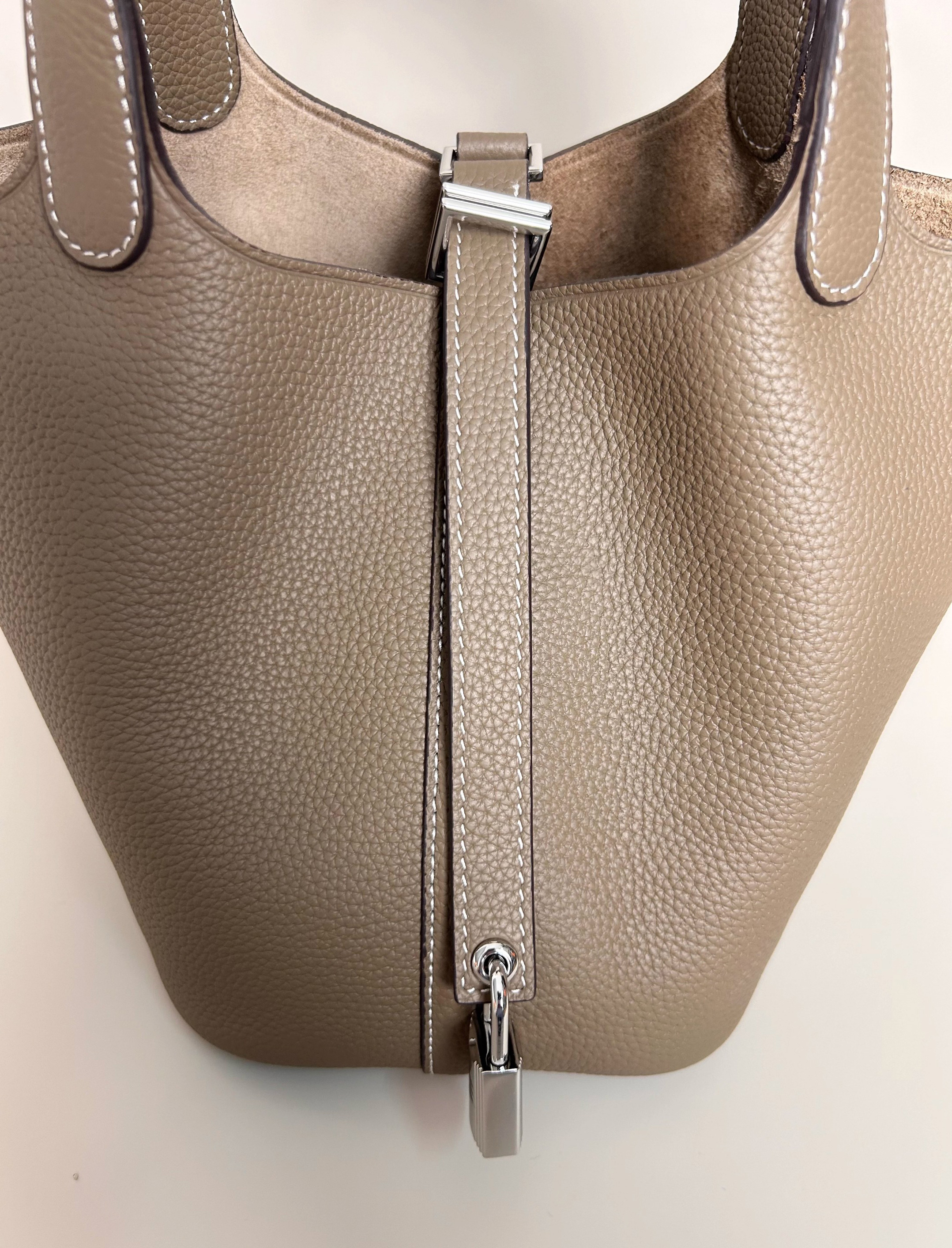 DEEPKEE 手工真皮 フォワード 高級感菜籃子女包 10082號