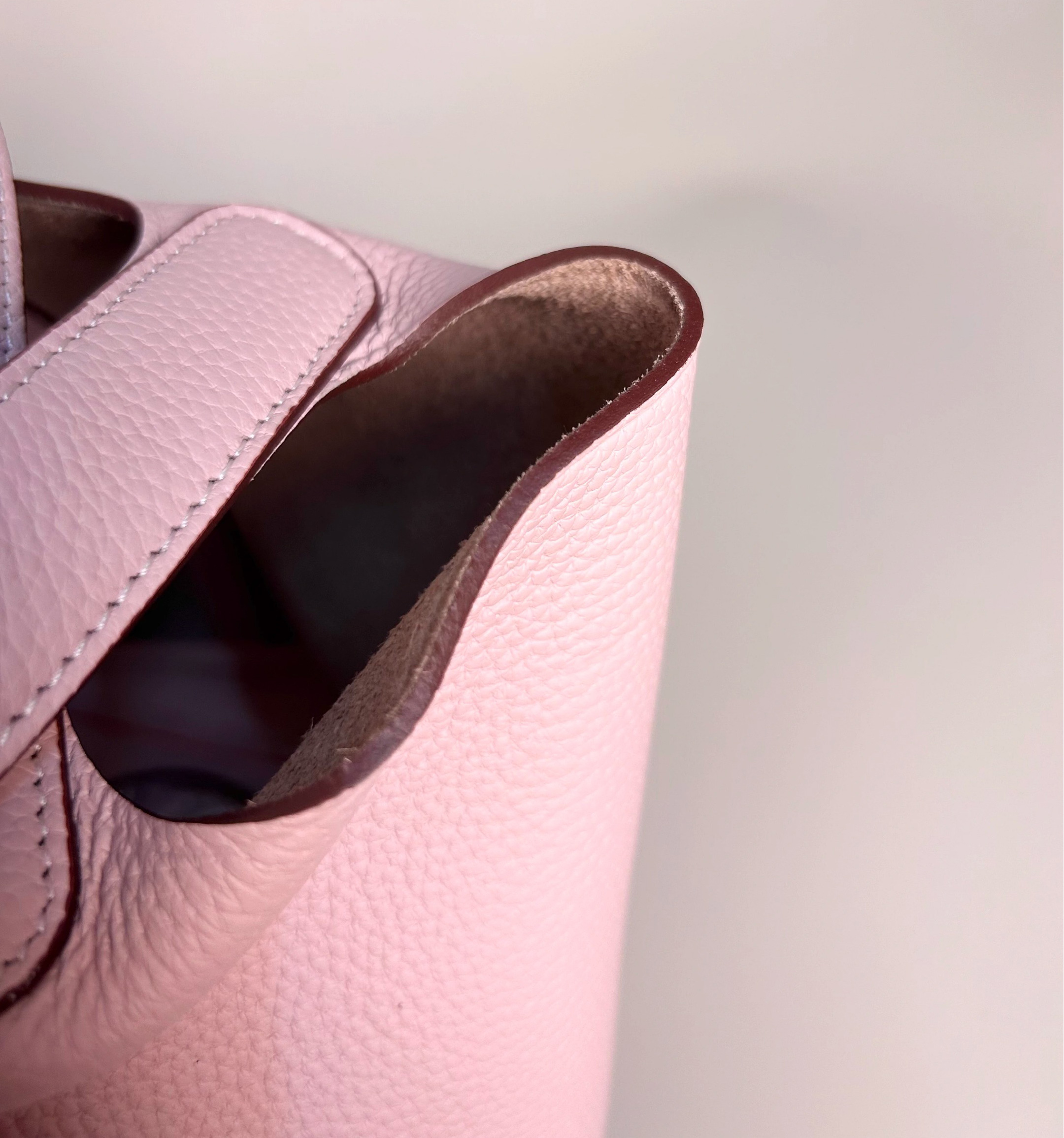 DEEPKEE 手工真皮 フォワード 高級感菜籃子女包 10082號