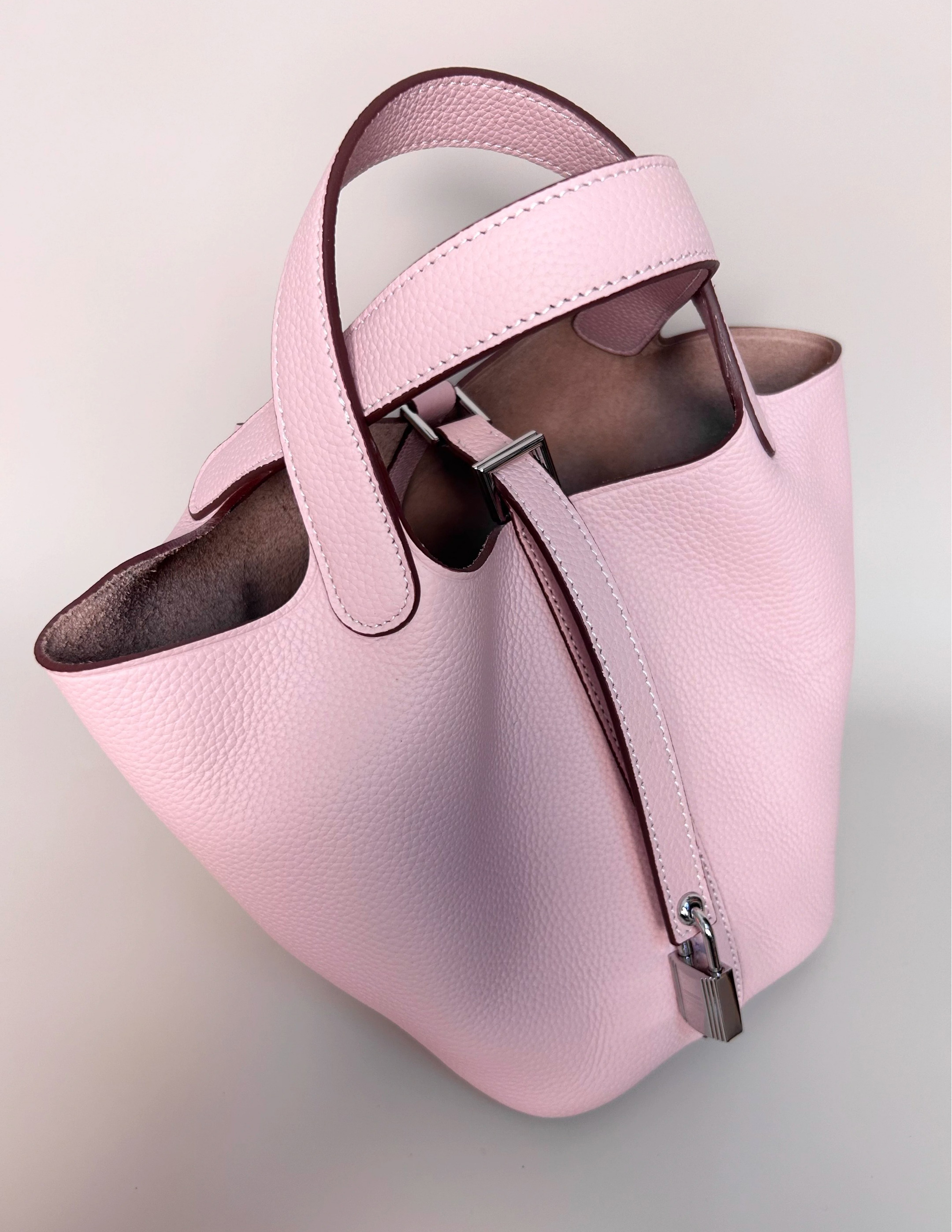 DEEPKEE 手工真皮 フォワード 高級感菜籃子女包 10082號