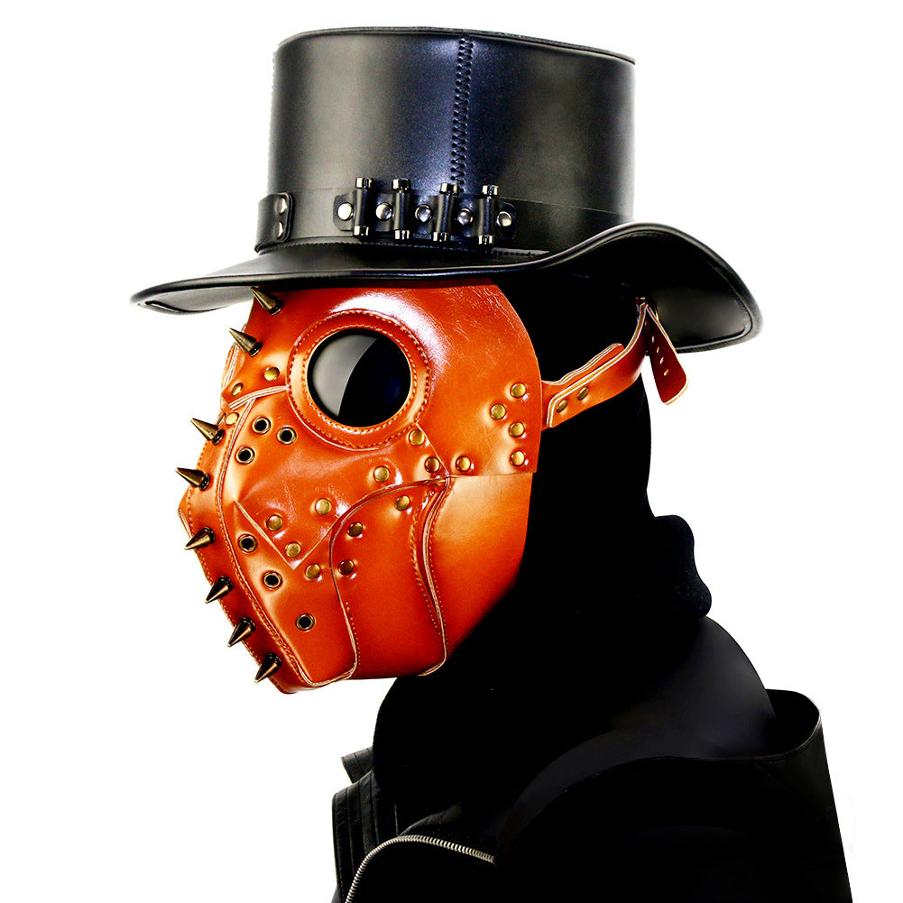 Gothic Steampunk Pumpkin Devil Mask #FHG65010