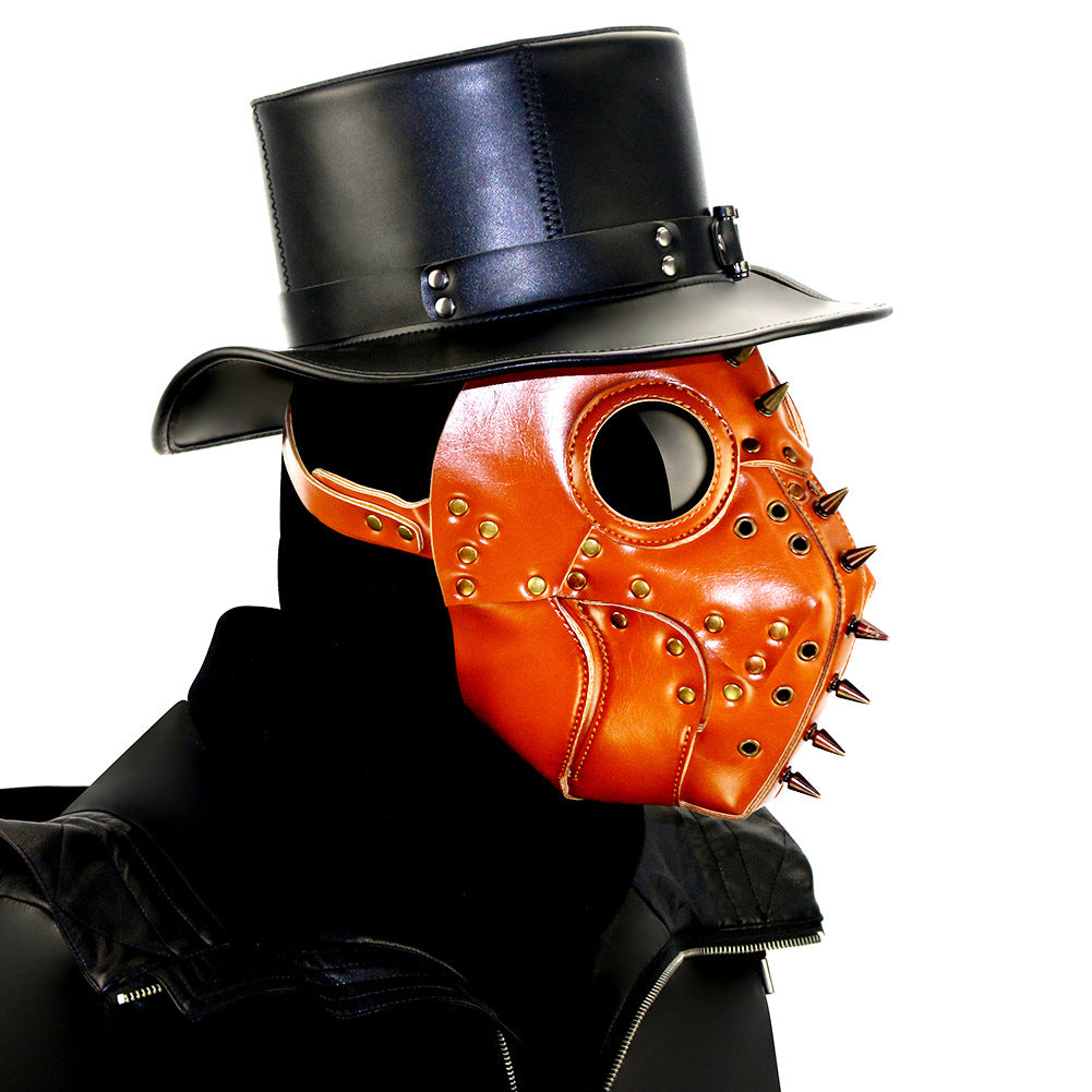 Gothic Steampunk Pumpkin Devil Mask #FHG65010