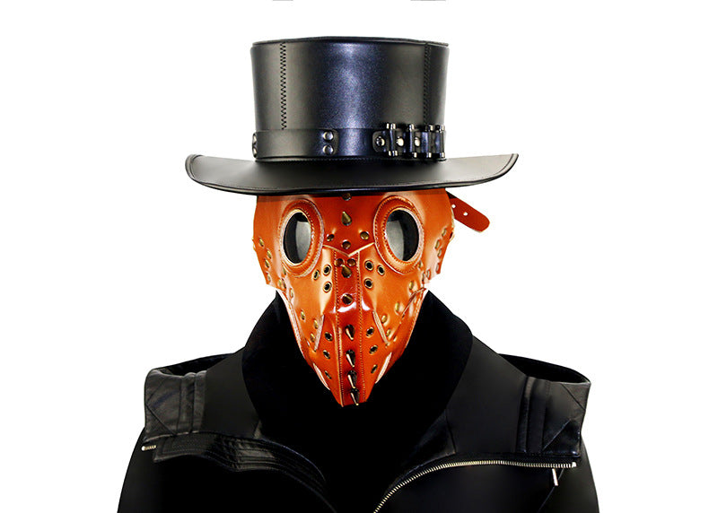 Gothic Steampunk Pumpkin Devil Mask #FHG65010