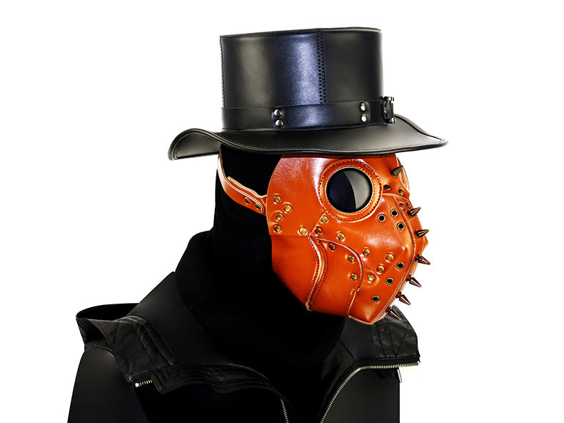Gothic Steampunk Pumpkin Devil Mask #FHG65010
