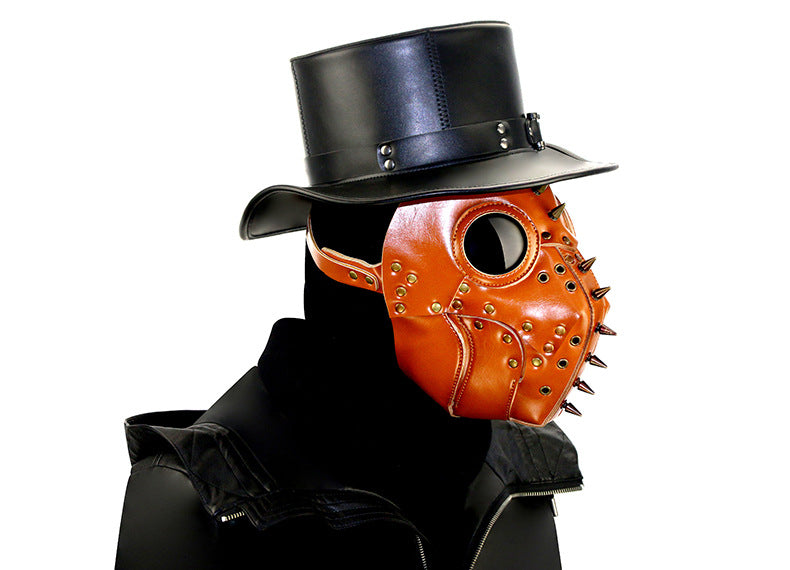 Gothic Steampunk Pumpkin Devil Mask #FHG65010