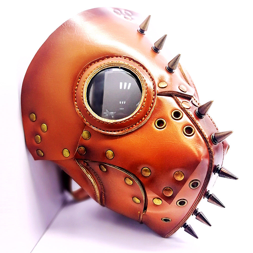 Gothic Steampunk Pumpkin Devil Mask #FHG65010