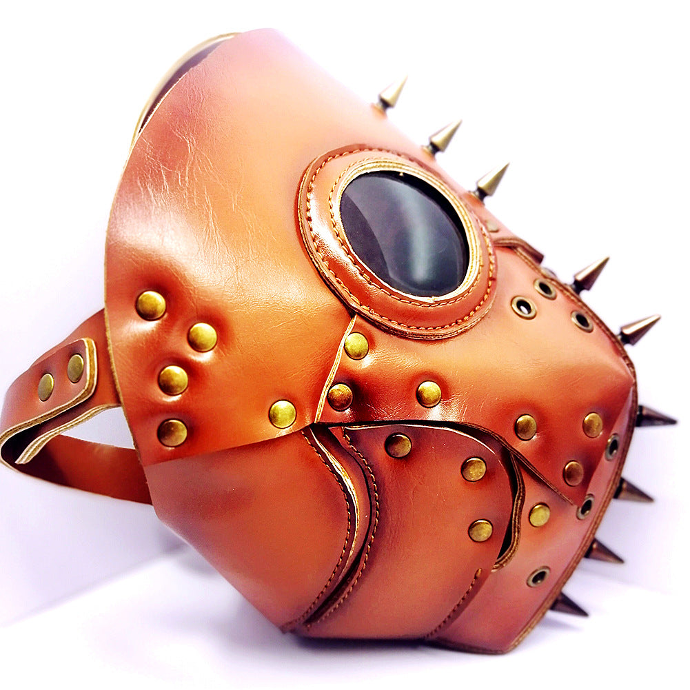 Gothic Steampunk Pumpkin Devil Mask #FHG65010