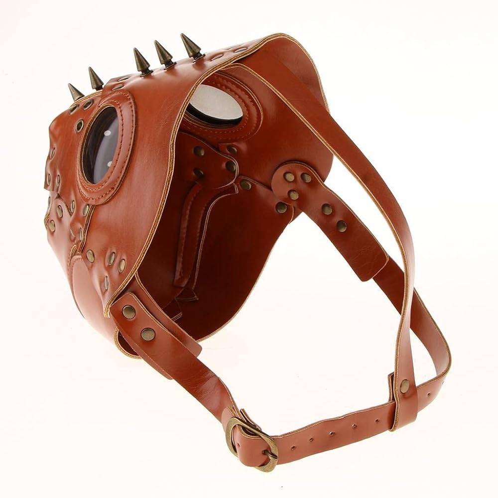 Gothic Steampunk Pumpkin Devil Mask #FHG65010