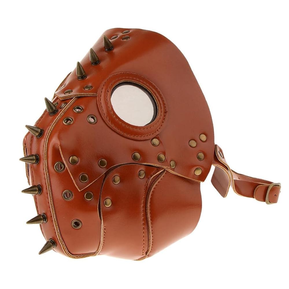 Gothic Steampunk Pumpkin Devil Mask #FHG65010
