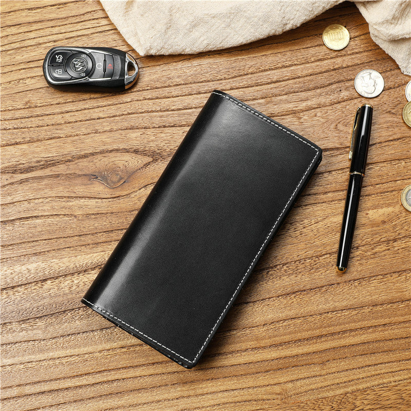 DEEPKEE HANDMADE Vintage Leather Men's Harley long Wallet Biker Wallet For Men #125_7