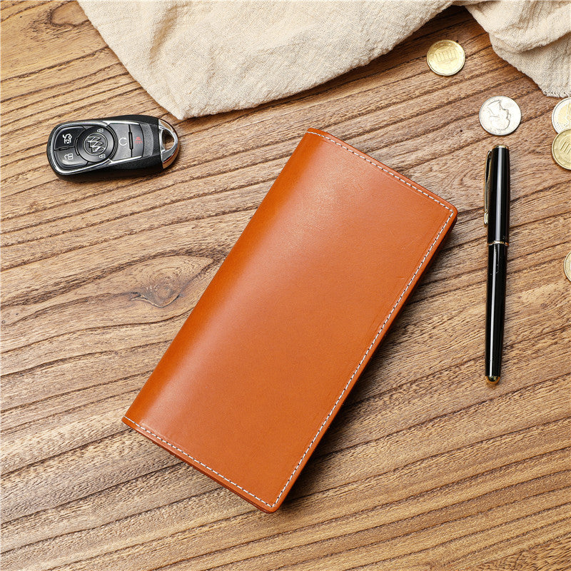 DEEPKEE HANDMADE Vintage Leather Men's Harley long Wallet Biker Wallet For Men #125_7