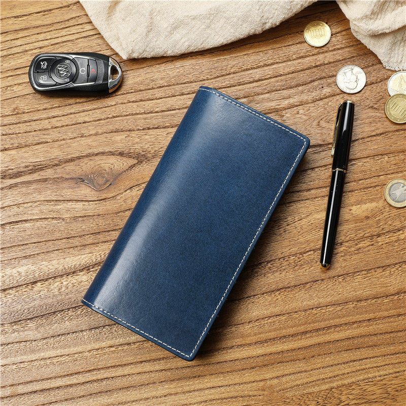DEEPKEE HANDMADE Vintage Leather Men's Harley long Wallet Biker Wallet For Men #125_7