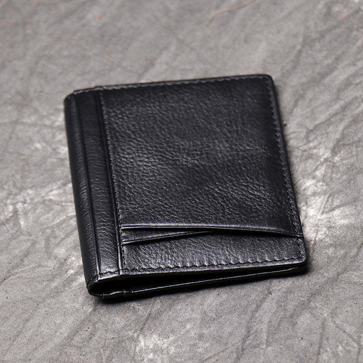 DEEPKEE LEATHER | First Layer Cowhide, Credit Card/Driver's License Holder No.1012