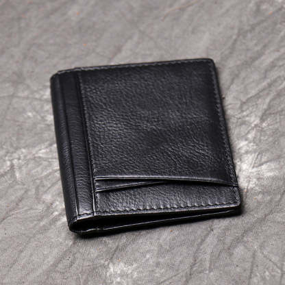 DEEPKEE LEATHER | First Layer Cowhide, Credit Card/Driver's License Holder No.1012