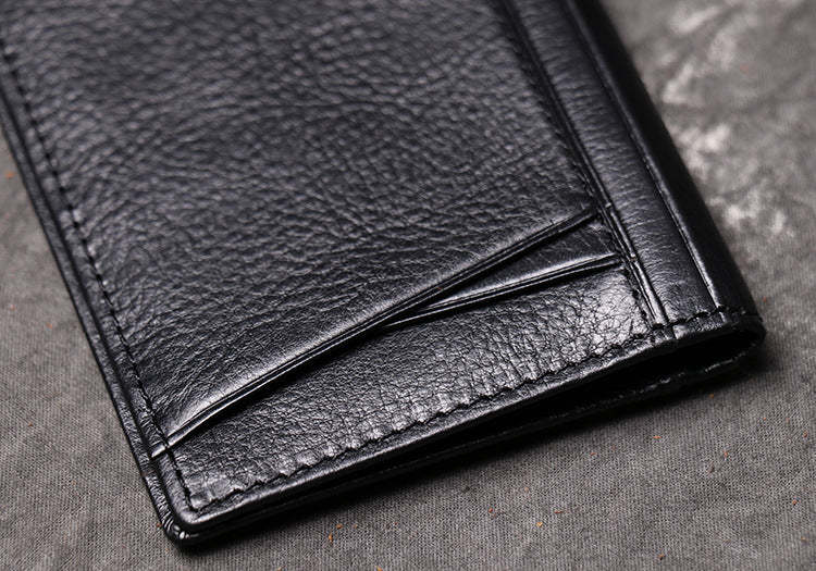DEEPKEE LEATHER | First Layer Cowhide, Credit Card/Driver's License Holder No.1012