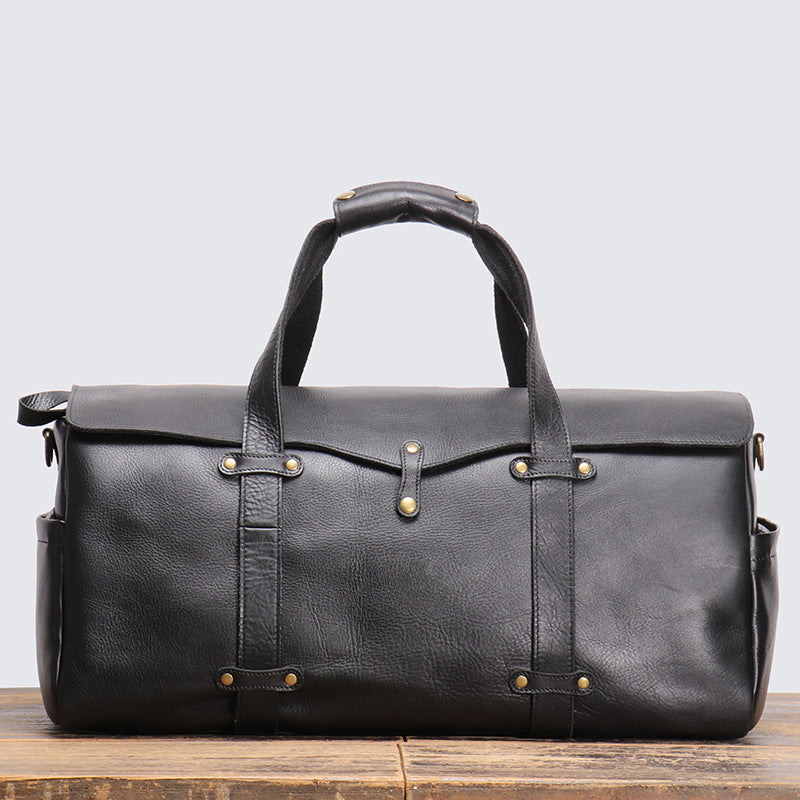 DEEPKEE LEATHER | Marty Nubuck Duffle Bag No.S1618
