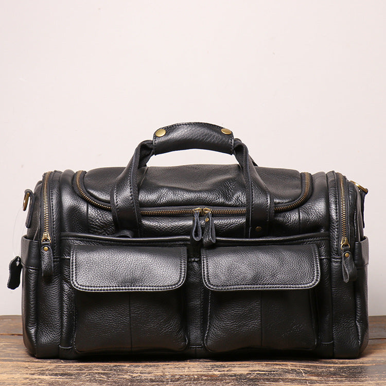 DEEPKEE LEATHER | Mattew Luggage Bag No.571 Black