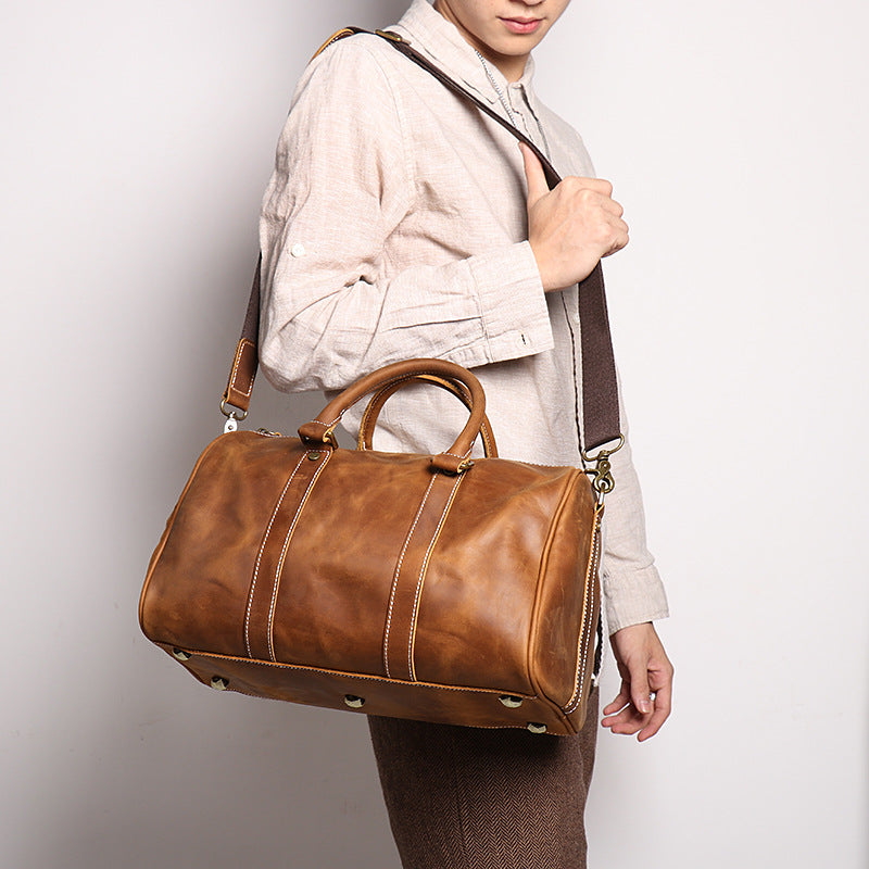 DEEPKEE LEATHER | Recht Trip Travel Bag No.1028