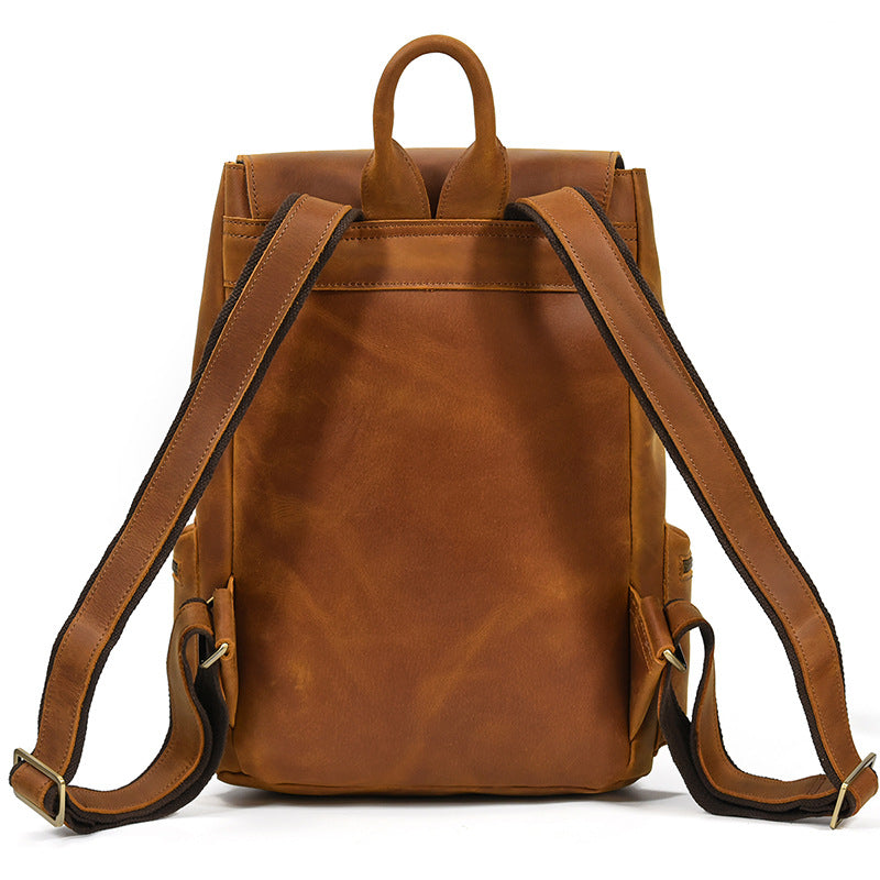 This is a picture about Deepkee Leather Studio -DEEPKEELEATHERTheHagenLeatherVintageBackpackG240