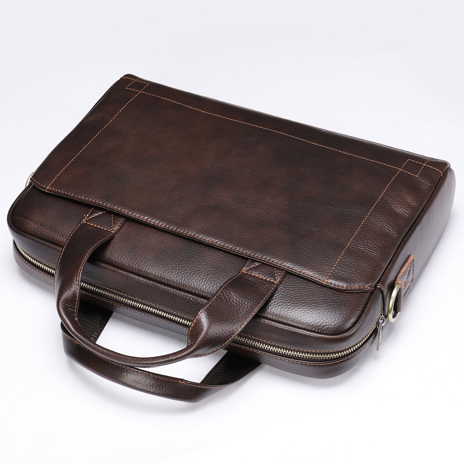 Handcrafted Leather Basis 14" Business bag #5006