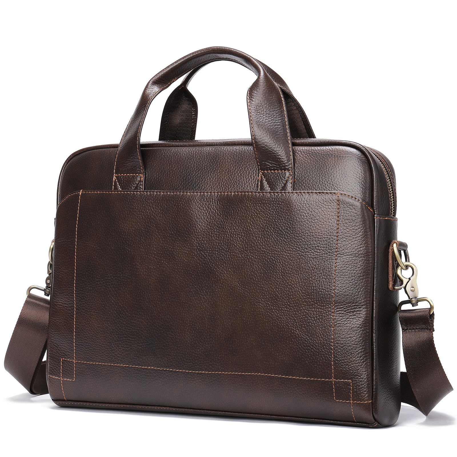 Handcrafted Leather Basis 14" Business bag #5006