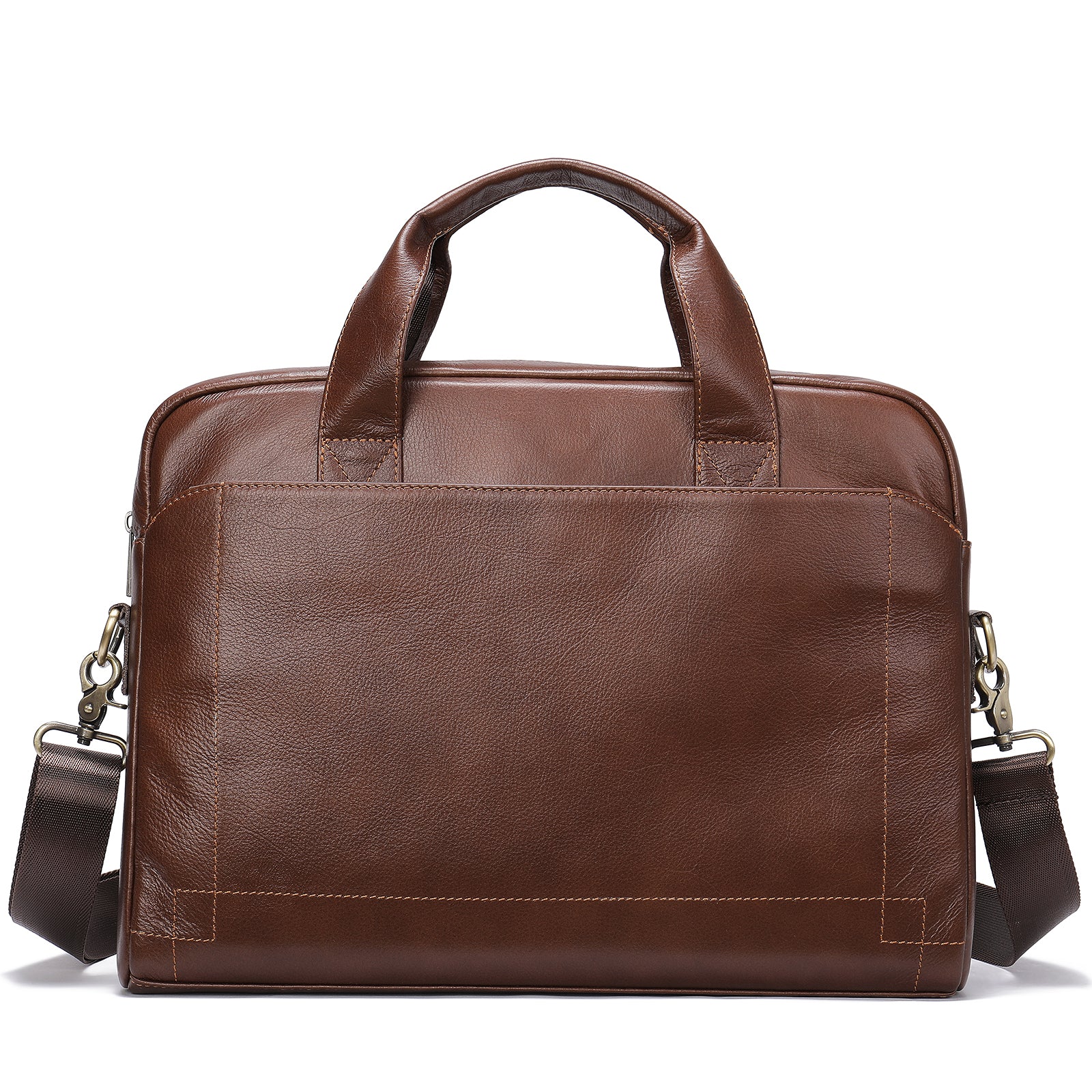 Handcrafted Leather Basis 14" Business bag #5006