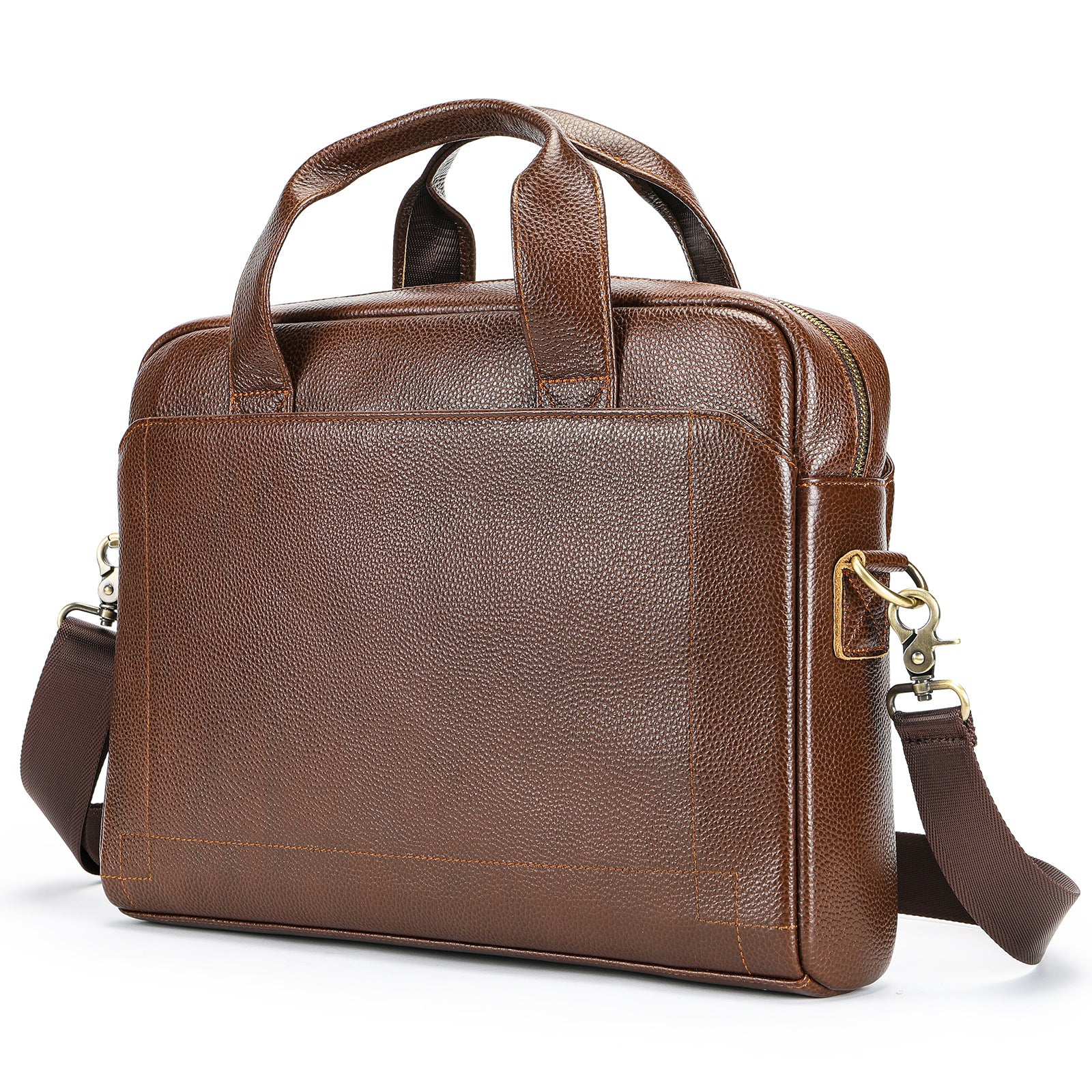 Handcrafted Leather Basis 14" Business bag #5006