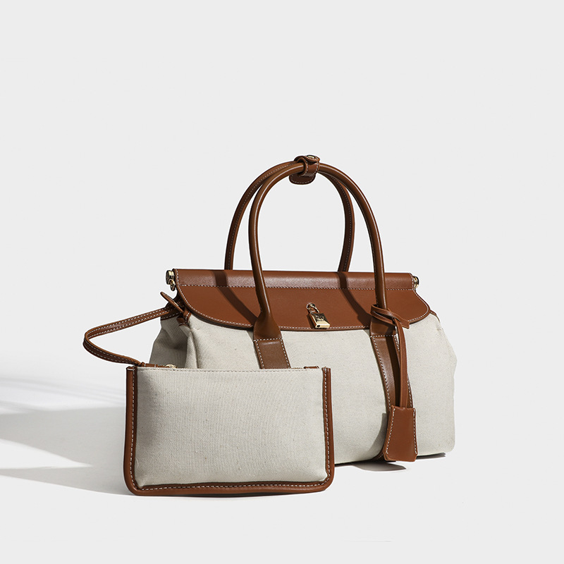 DEEPKEE-輕奢真皮手提公事包 17920號