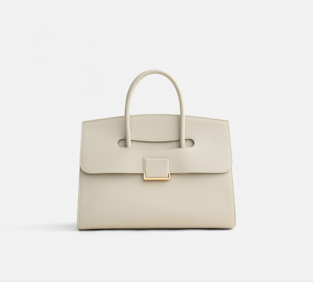 笑顏高級感通勤頭層牛皮小眾托特包S2354號