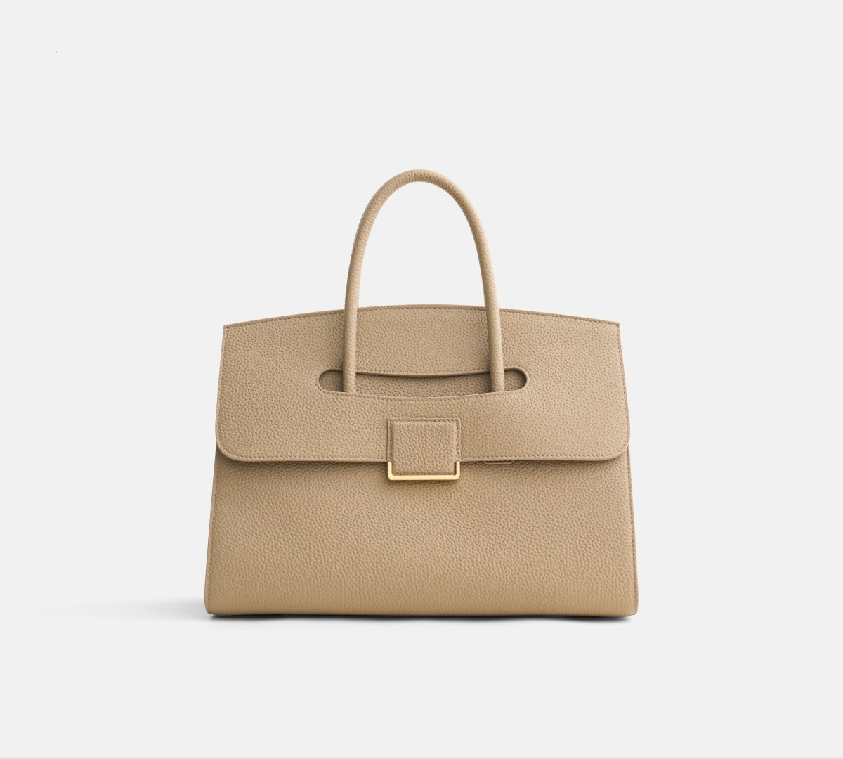 笑顏高級感通勤頭層牛皮小眾托特包S2354號