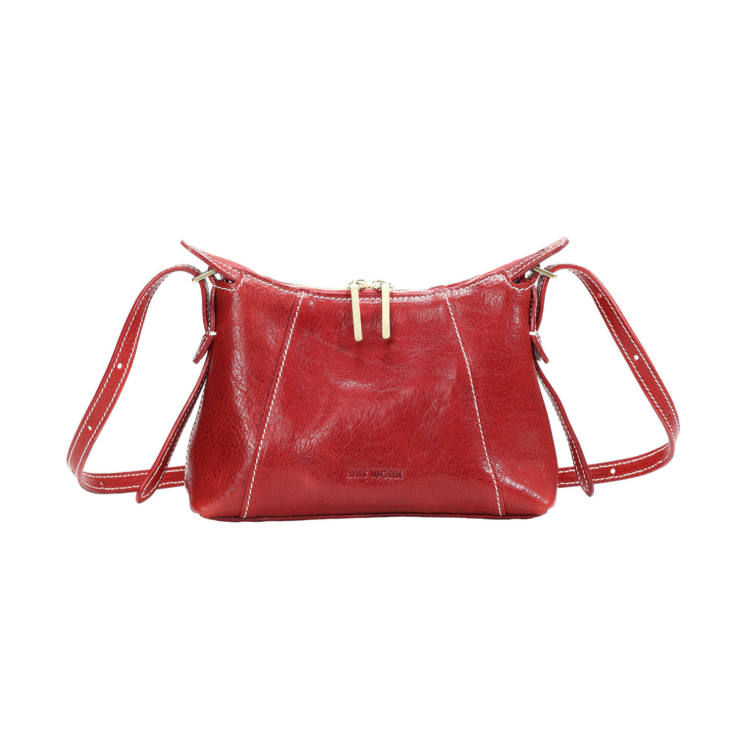 真皮托特包復古手工通勤法式斜背包KB-3238號