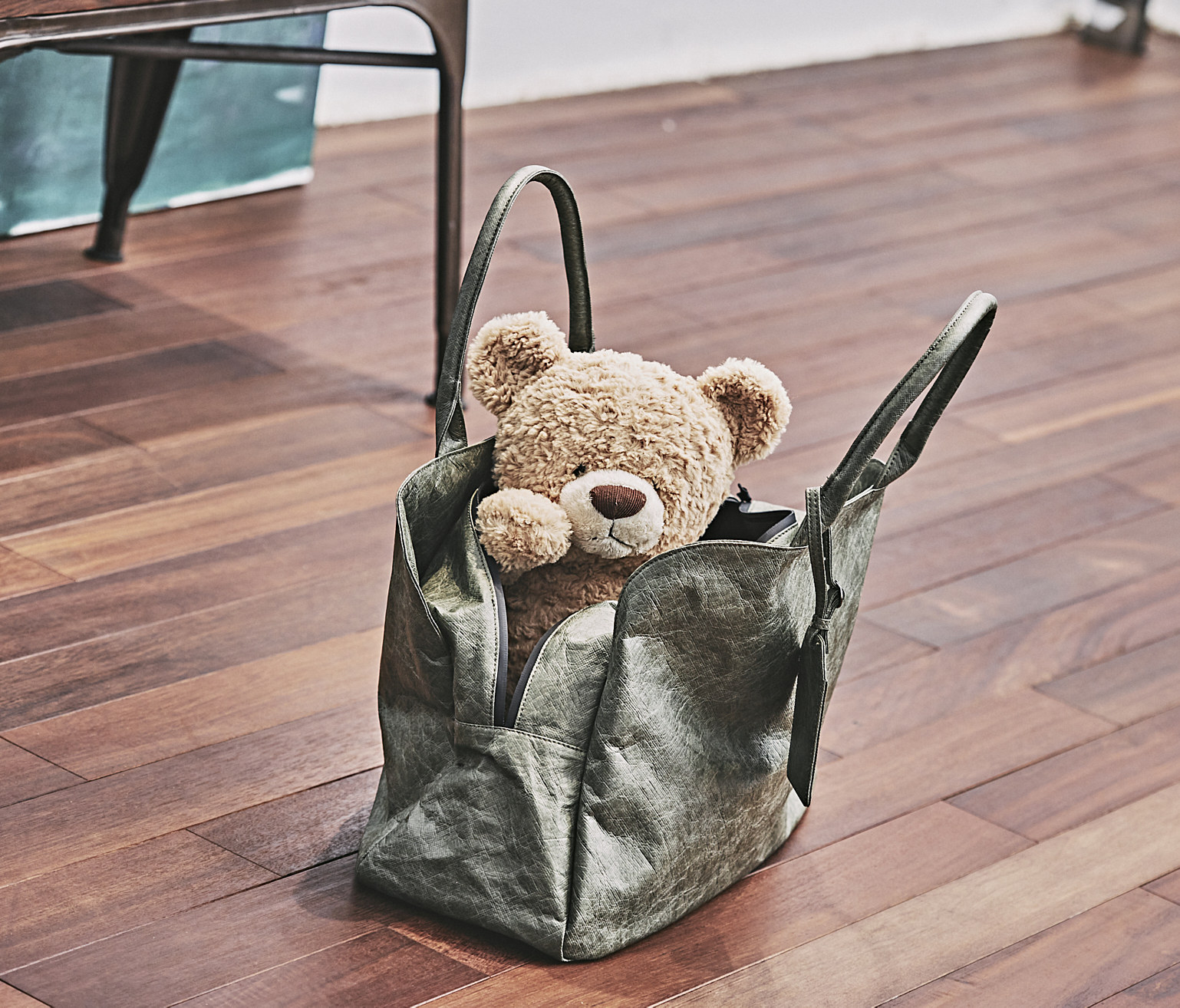 DEEPKEE 環保杜邦紙手提包大容量防潑水輕便可折疊通勤旅行袋 TY 9284 號