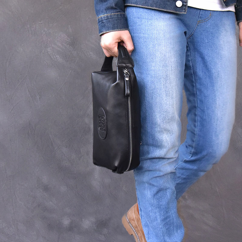 男士牛皮手拿包2411號