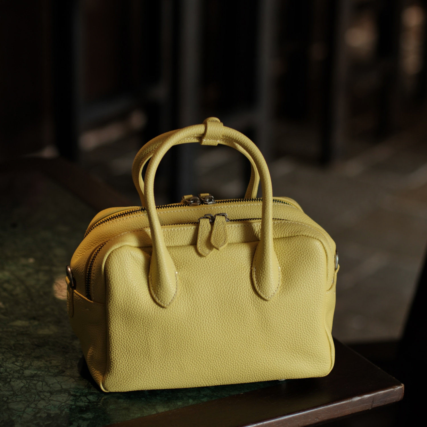 柔軟皮質保齡球手提包C0313號