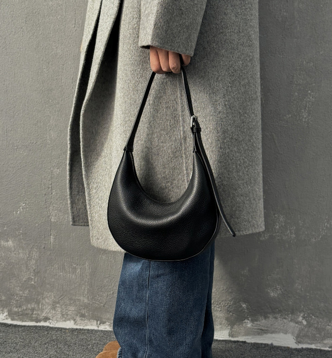 DEEPKEE 時尚簡約手提月牙包 0107 號