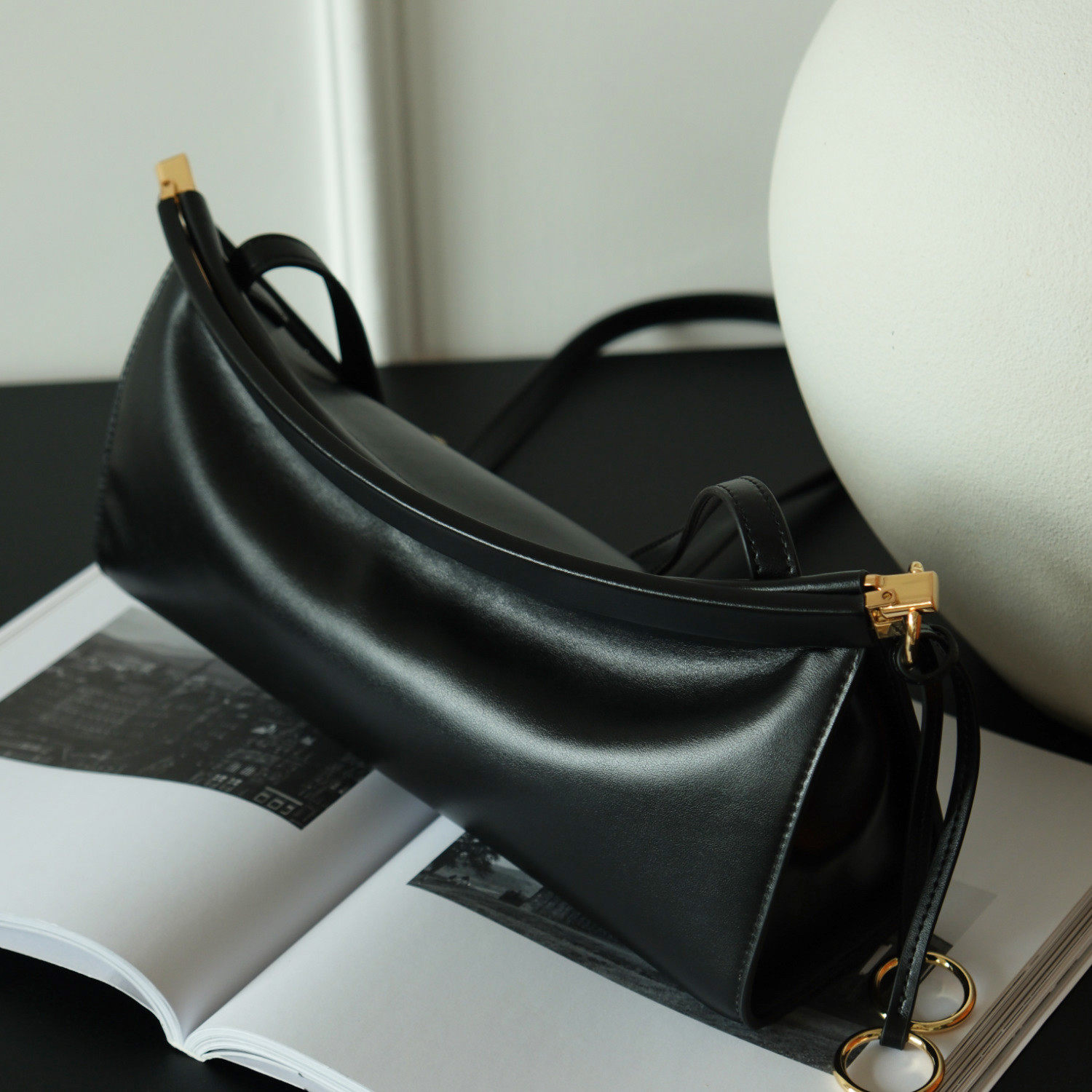 DEEPKEE 新作り牛皮夾子法棍包 EZ21 號