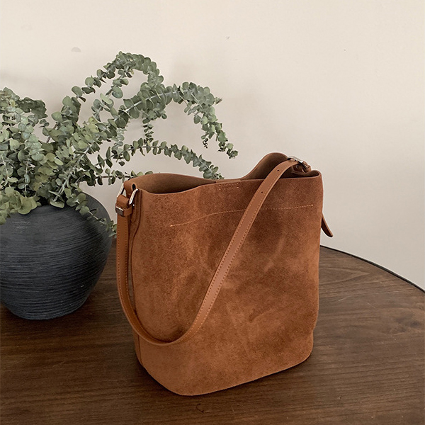 DEEPKEE 磨砂牛皮水桶包 5119 號