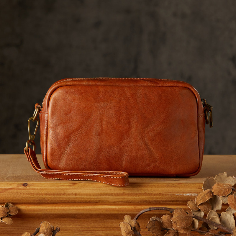 DEEPKEE手工真皮手拿包75159號