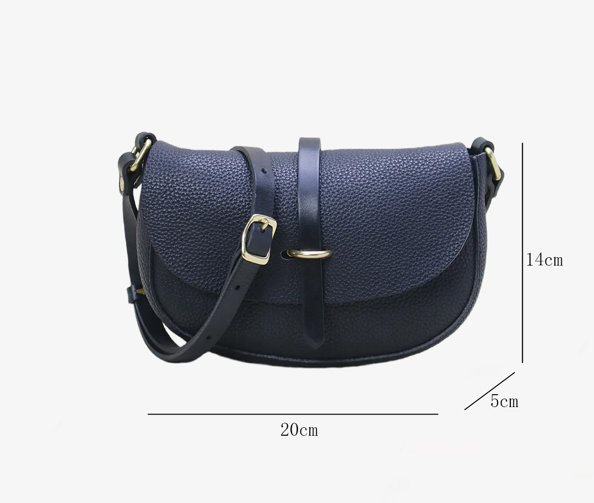 時尚質感鎖扣單肩斜挎女包6727號