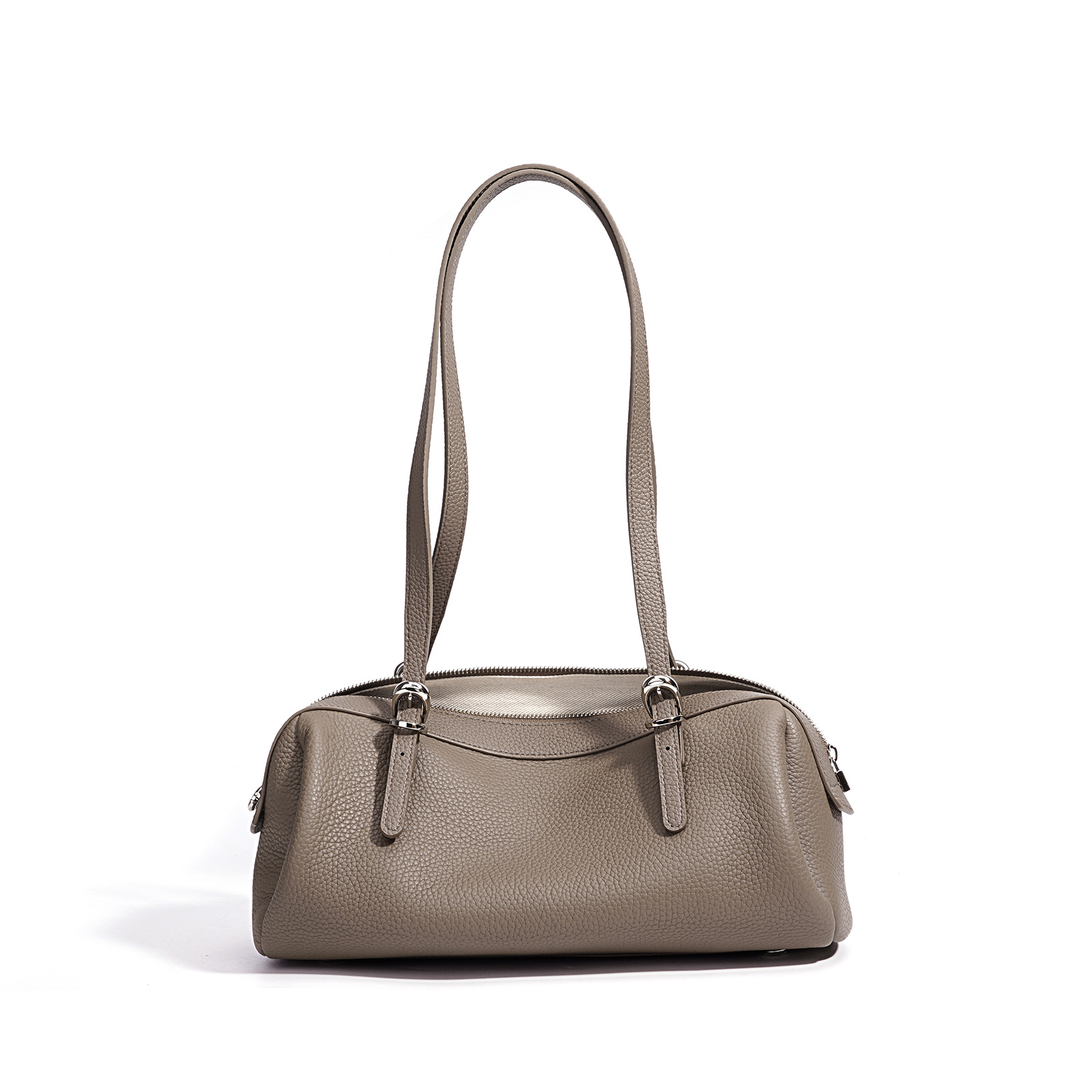 DEEPKEE 本革ボストンバッグ 復古高級通勤百搭款 FD3130B