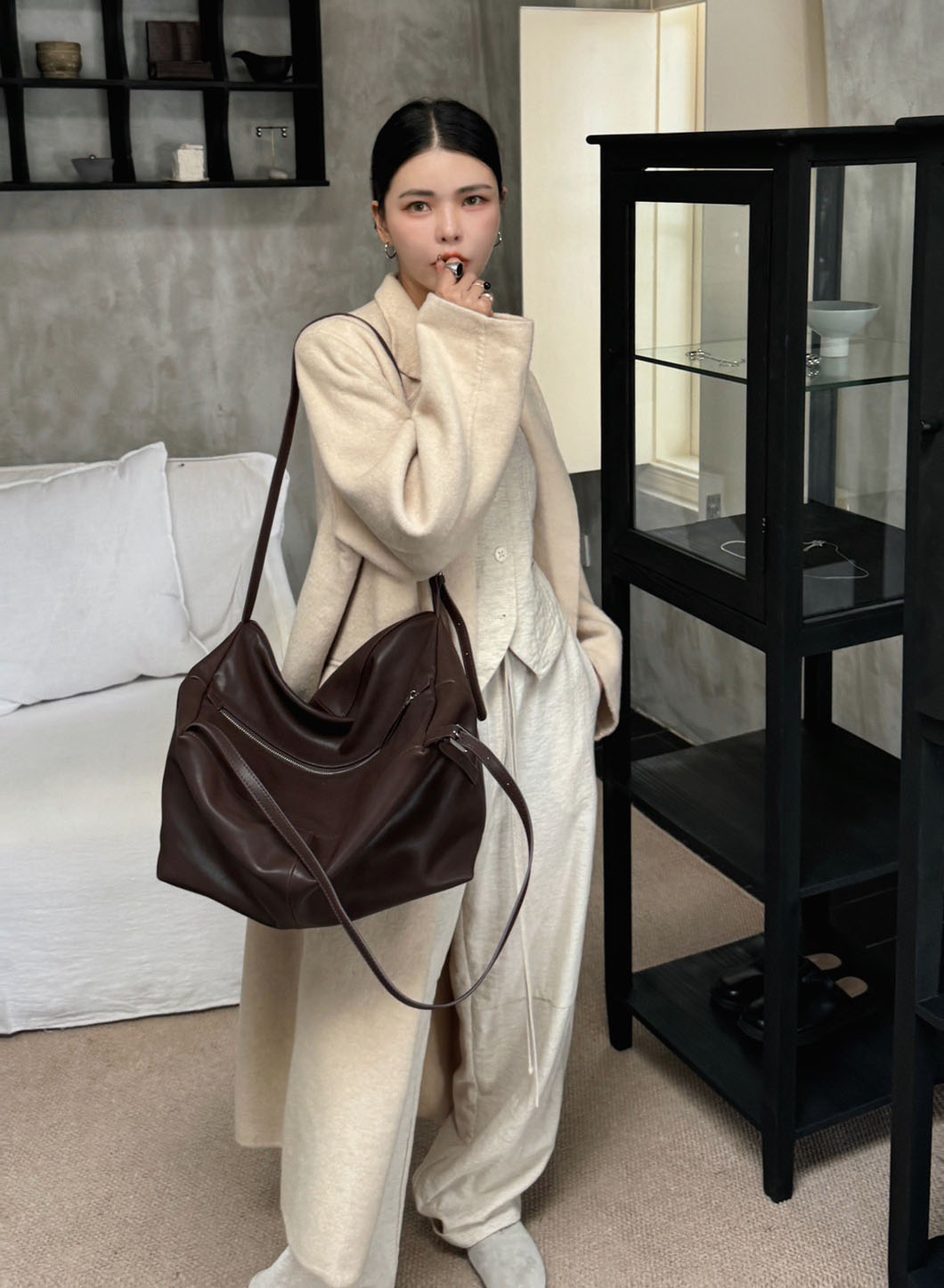 DEEPKEE 流浪風單肩斜挎包 89-6855 號