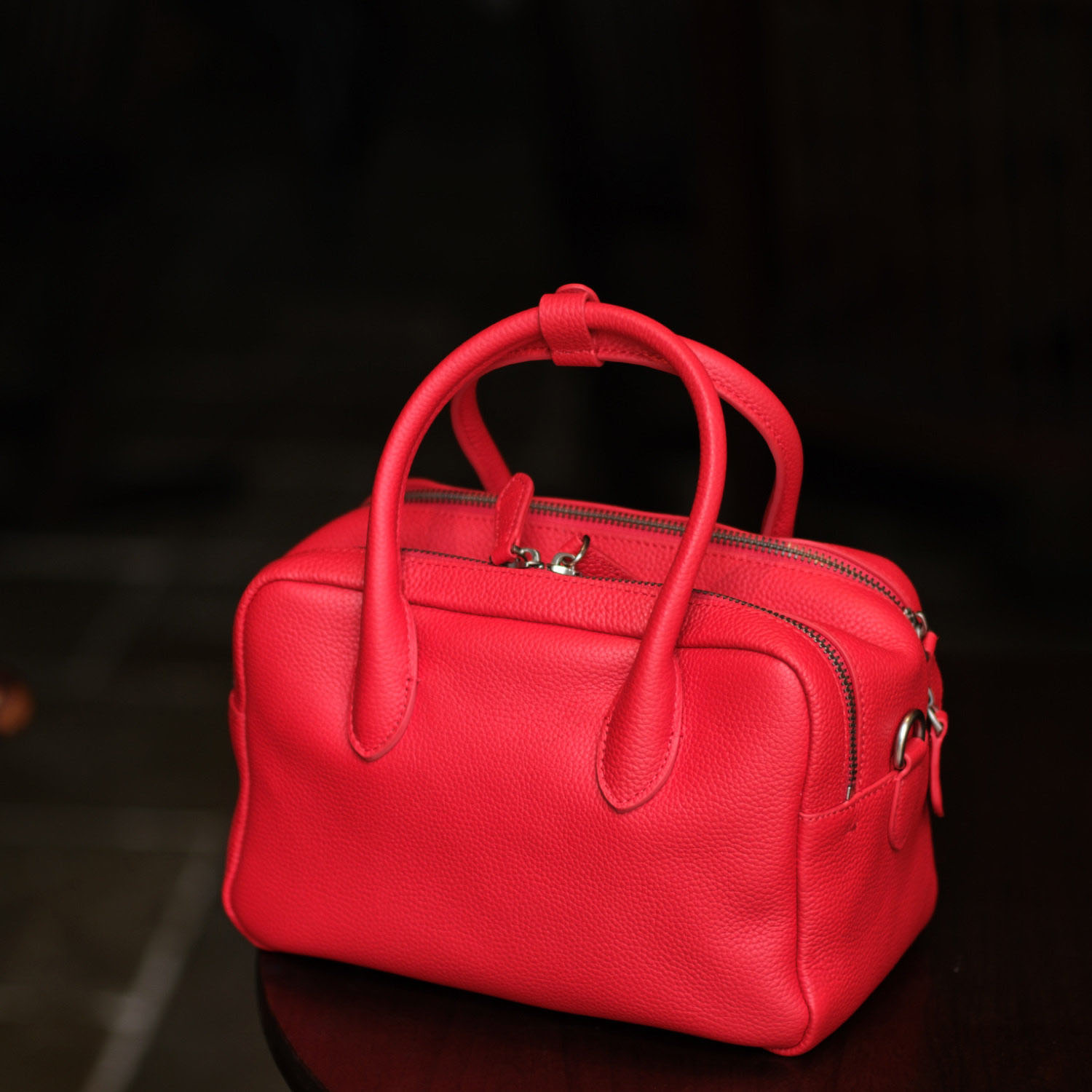 柔軟皮質保齡球手提包C0313號