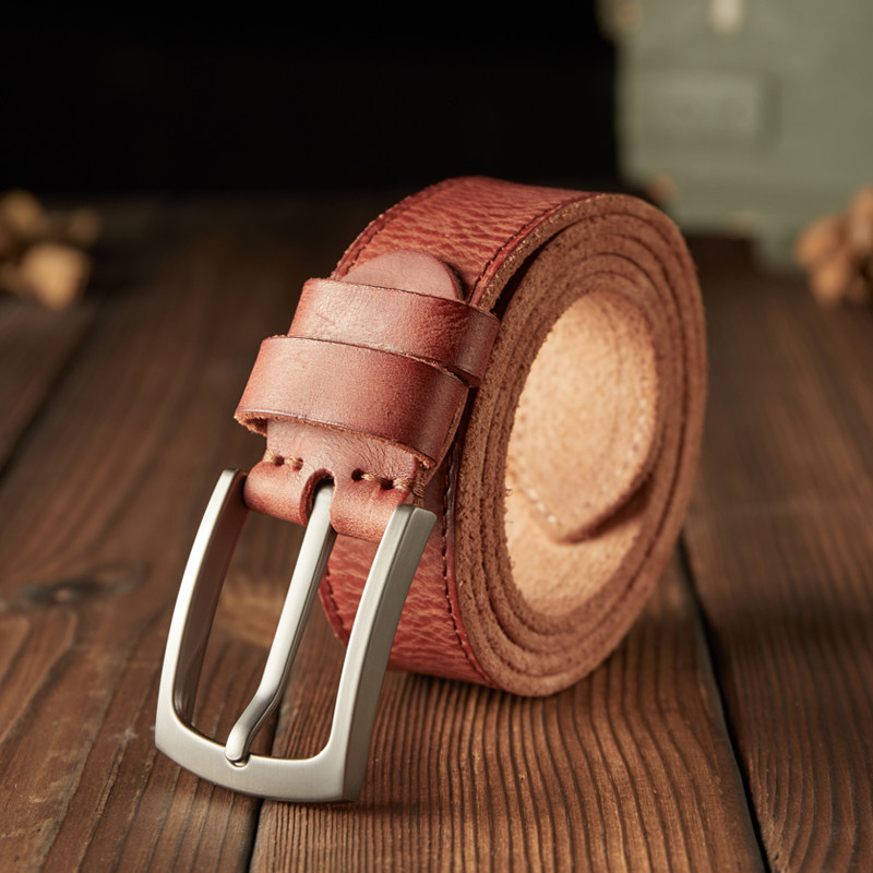 DEEPKEE 純牛皮針扣腰帶 7101 號