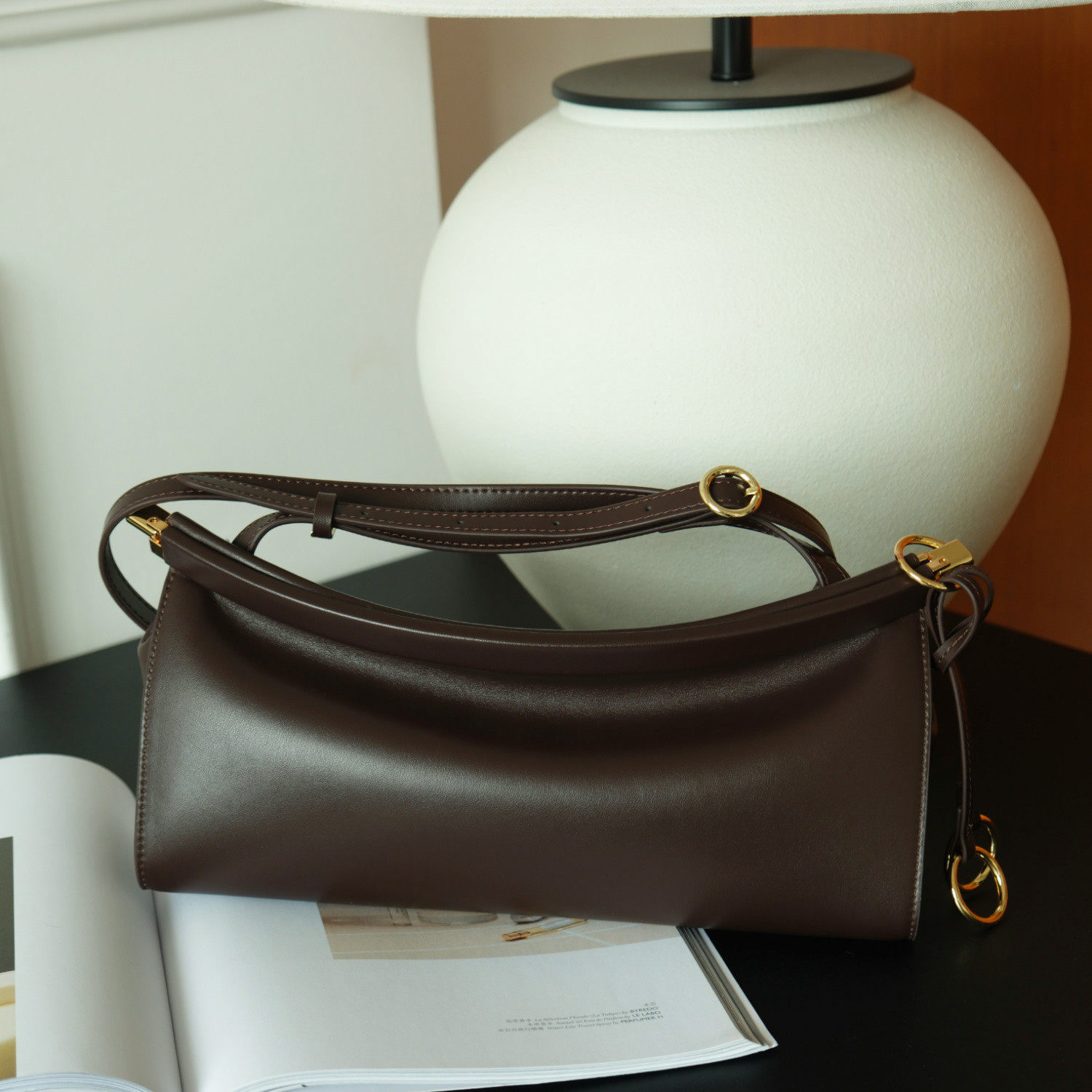 DEEPKEE 新作り牛皮夾子法棍包 EZ21 號