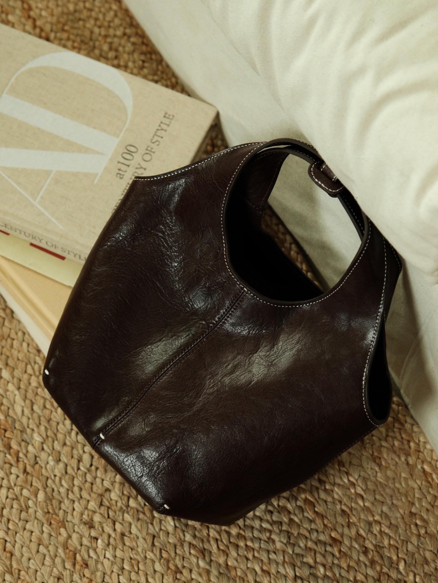 DEEPKEE 手作り眞皮水桶包 RR11 號