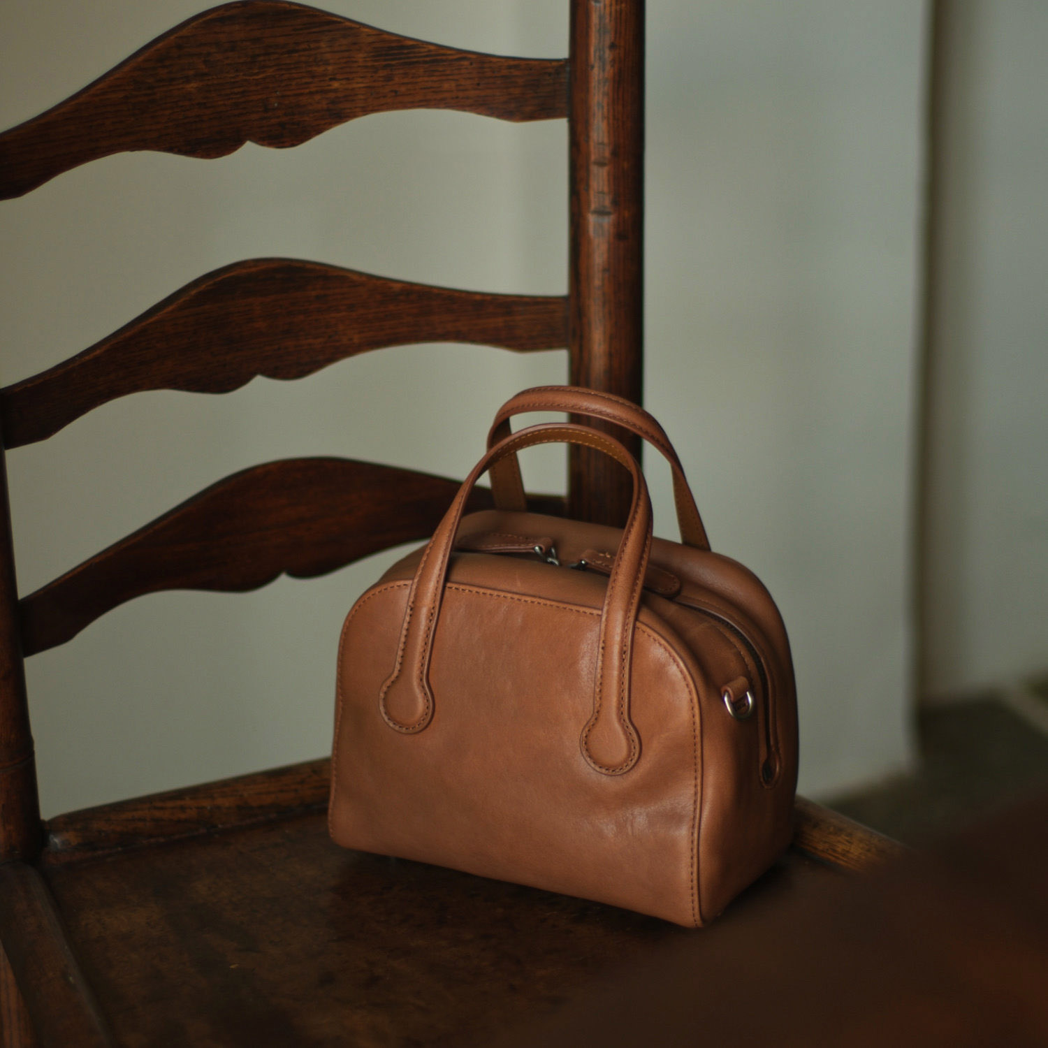 DEEPKEE 眞皮メラルド手提包 W3808 號