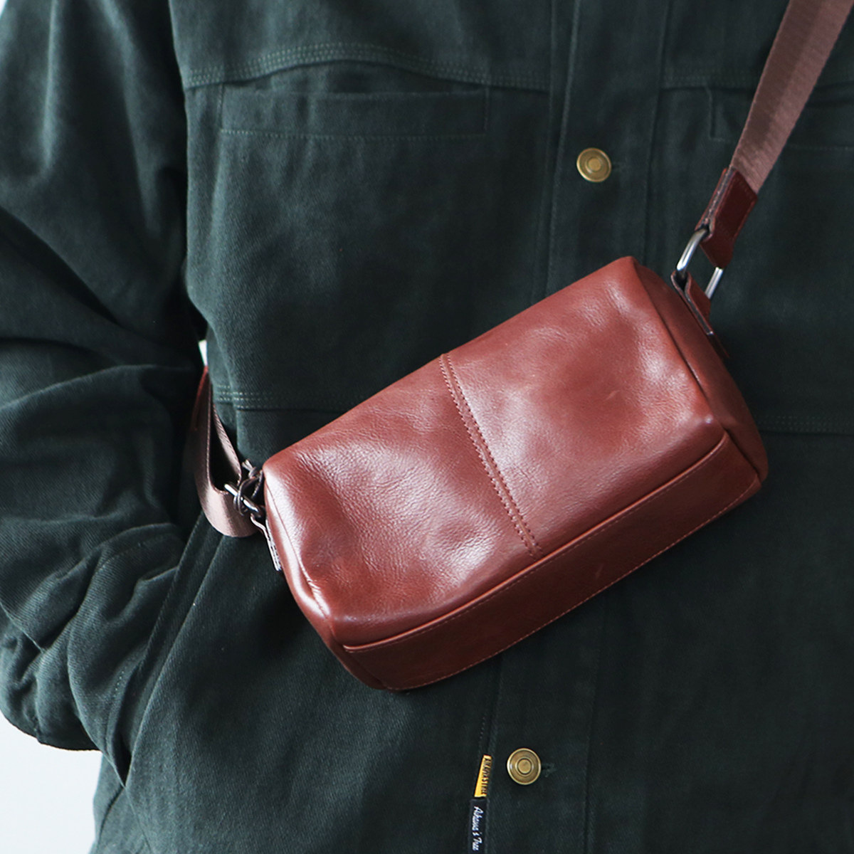 DEEPKEE男士斜背包休閒小包LB656號