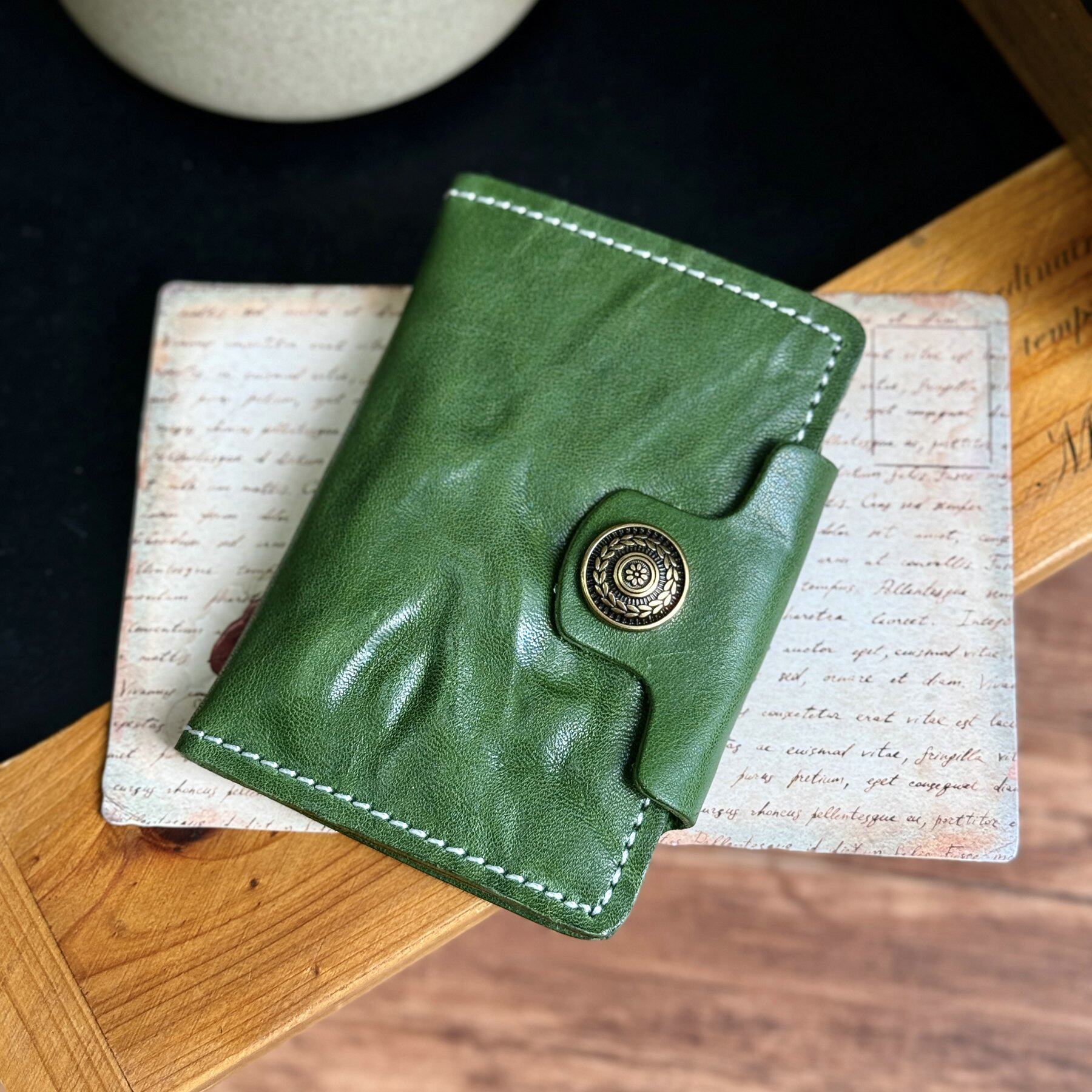 DEEPKEE卡包錢包一體真皮鑰匙扣M1036號