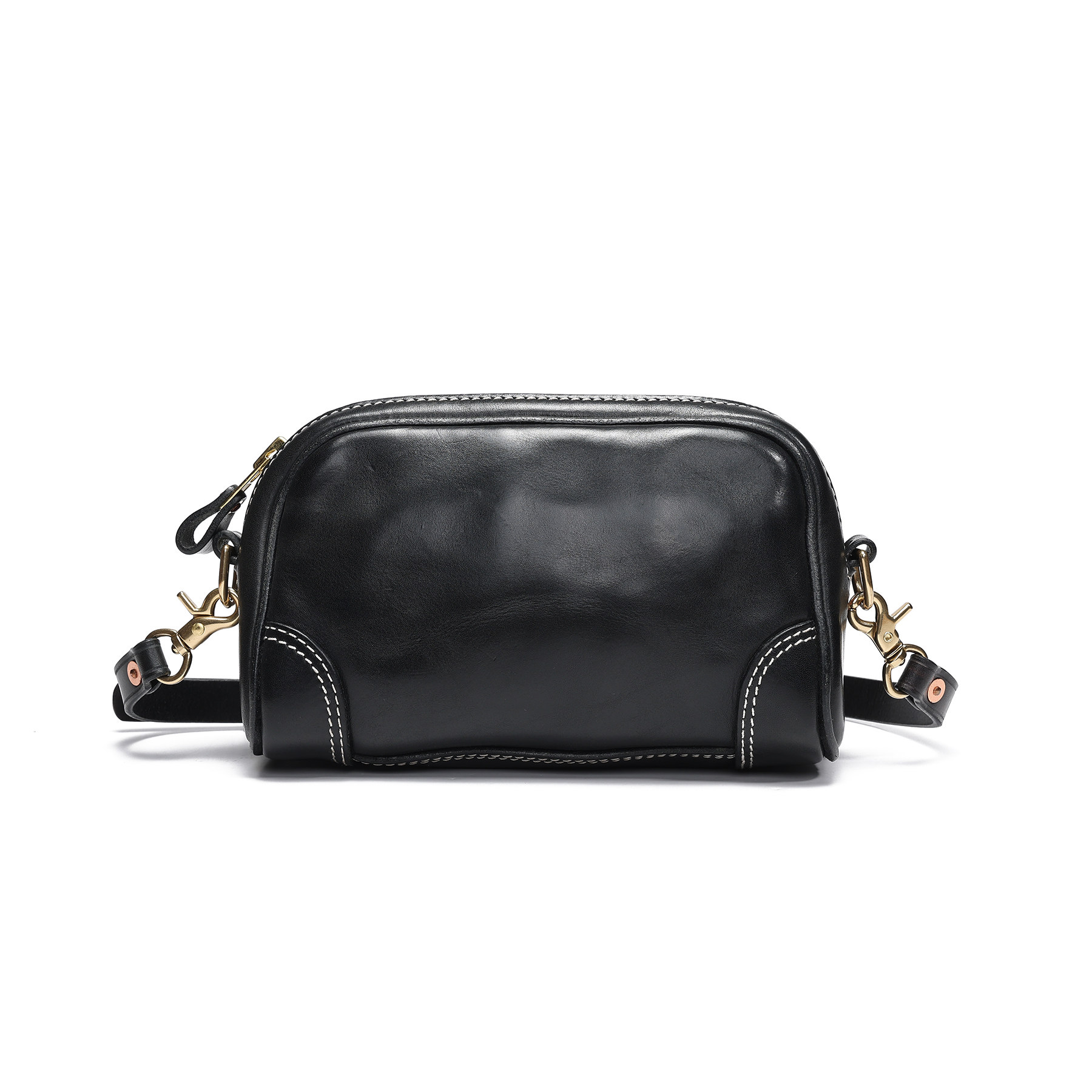 DEEPKEE水洗头層牛皮斜背包手拿包KB-1919號