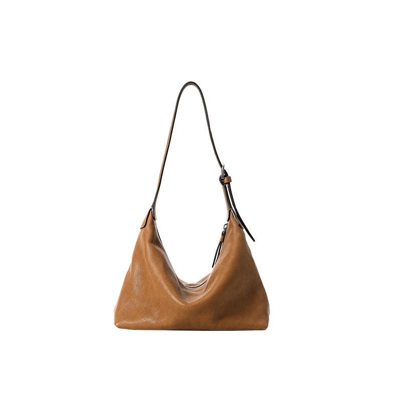 DEEPKEE 植鞣牛皮腋下 hobo 餃子包 08628 號